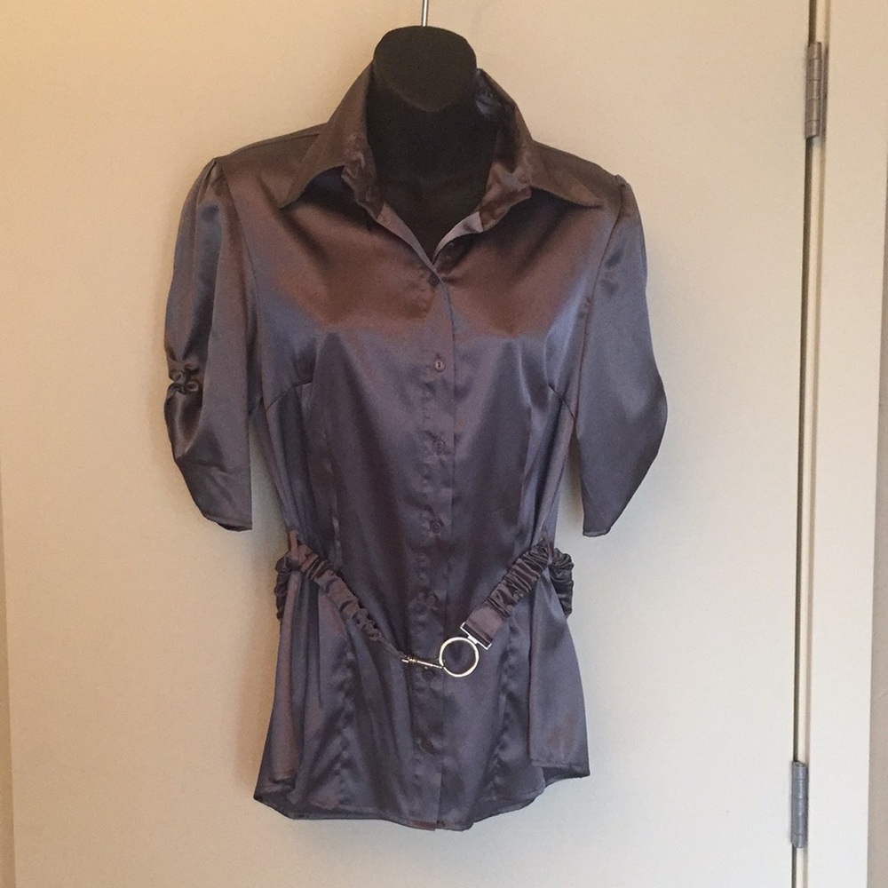 IZ Dressy Button Down Blouse - New without tags